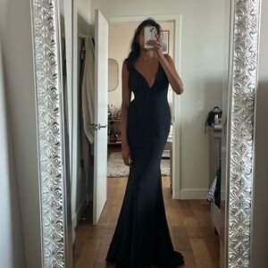 Misguided - Black gown, NWT
